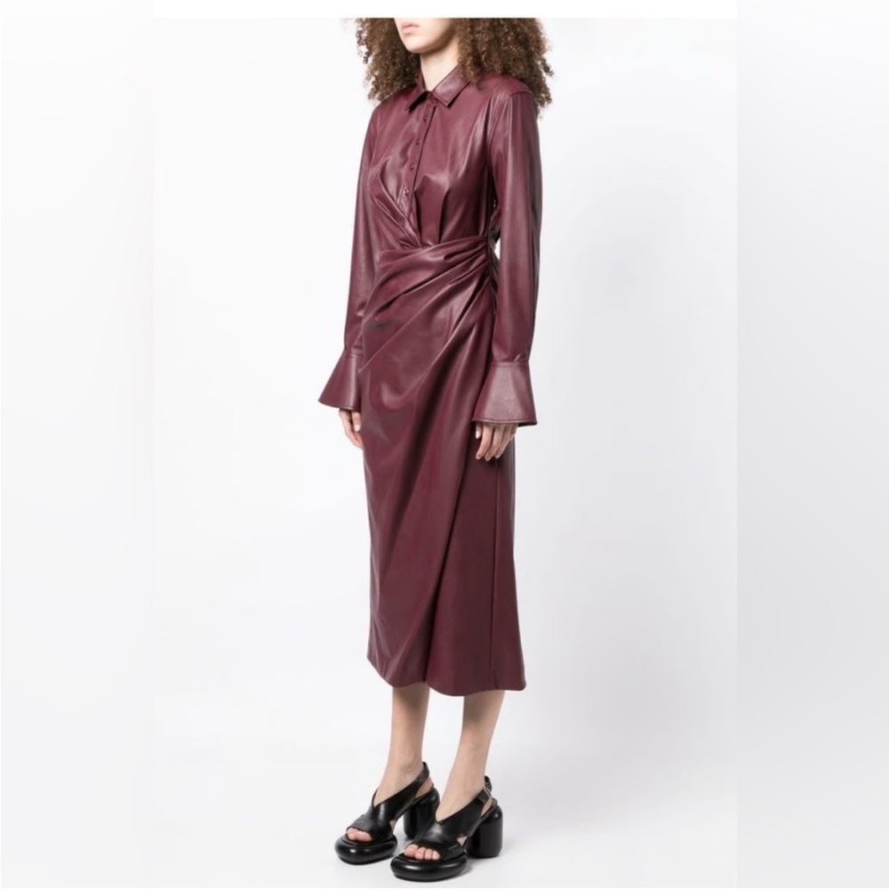 7 For All Mankind Leather Dress